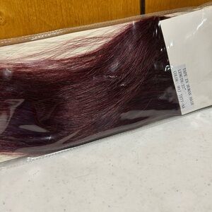 Luxurious tape in Burgundy Hair Extension